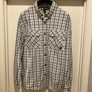 Alaskan Hard Gear Moisture Wick Fishing Shirt. Size: L